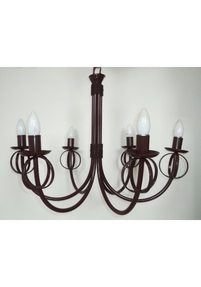 Lustre com 6 lampadas